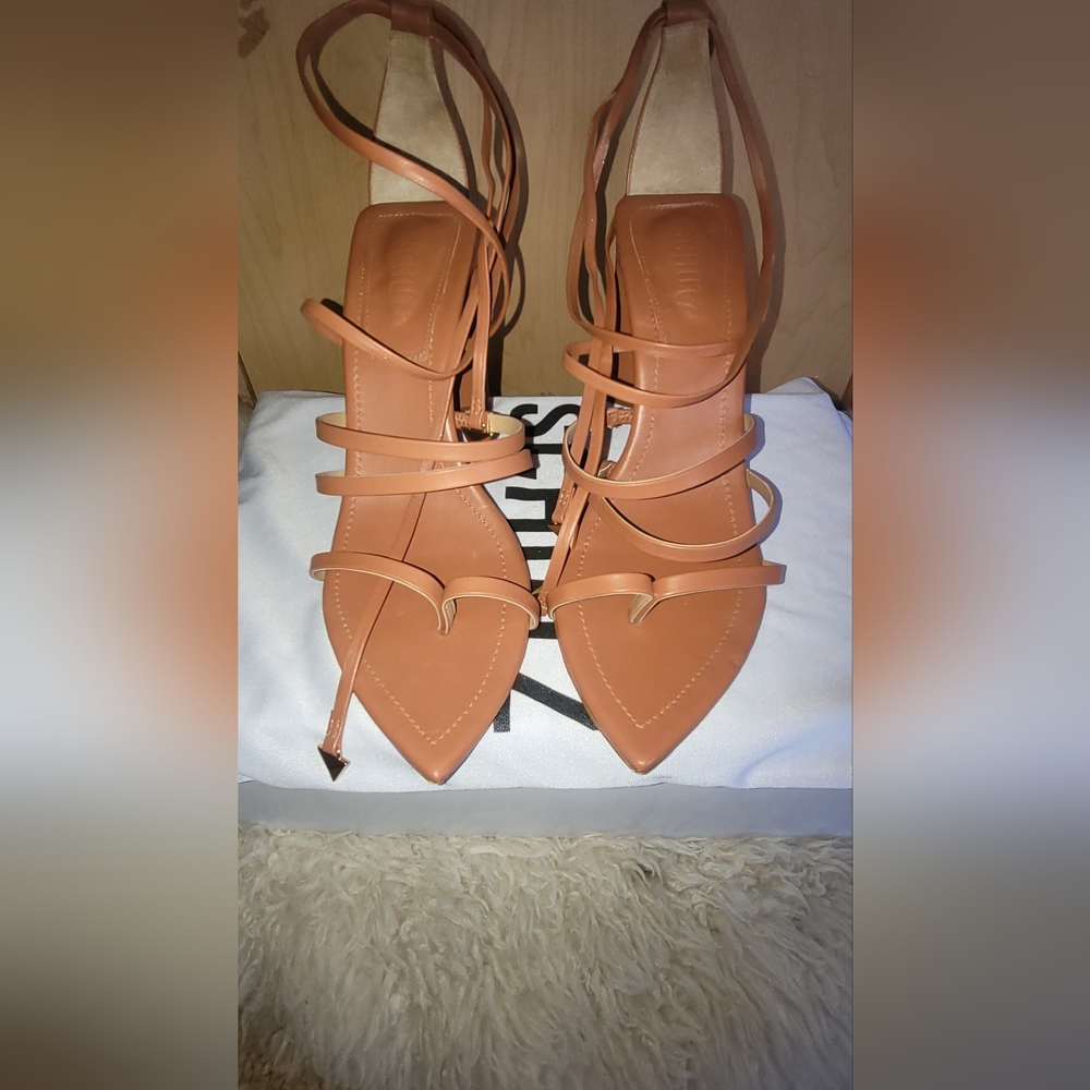 Schutz wrap heels